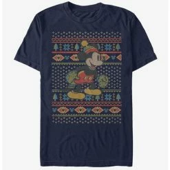 Wholesale 🛒 Disney Mickey Mouse Holiday Vintage Mickey Sweater T-Shirt 🎉