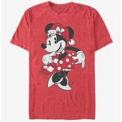 Best reviews of 👍 Disney Minnie Mouse Holiday Minnie Hat T-Shirt 🔥