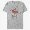 Promo 🥰 Disney Winnie The Pooh Basic Sketch Pooh T-Shirt 🎁