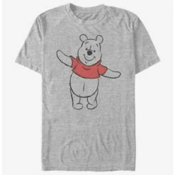 Promo 🥰 Disney Winnie The Pooh Basic Sketch Pooh T-Shirt 🎁