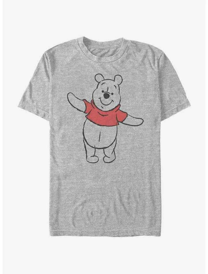 Promo ๐ฅฐ Disney Winnie The Pooh Basic Sketch Pooh T-Shirt ๐