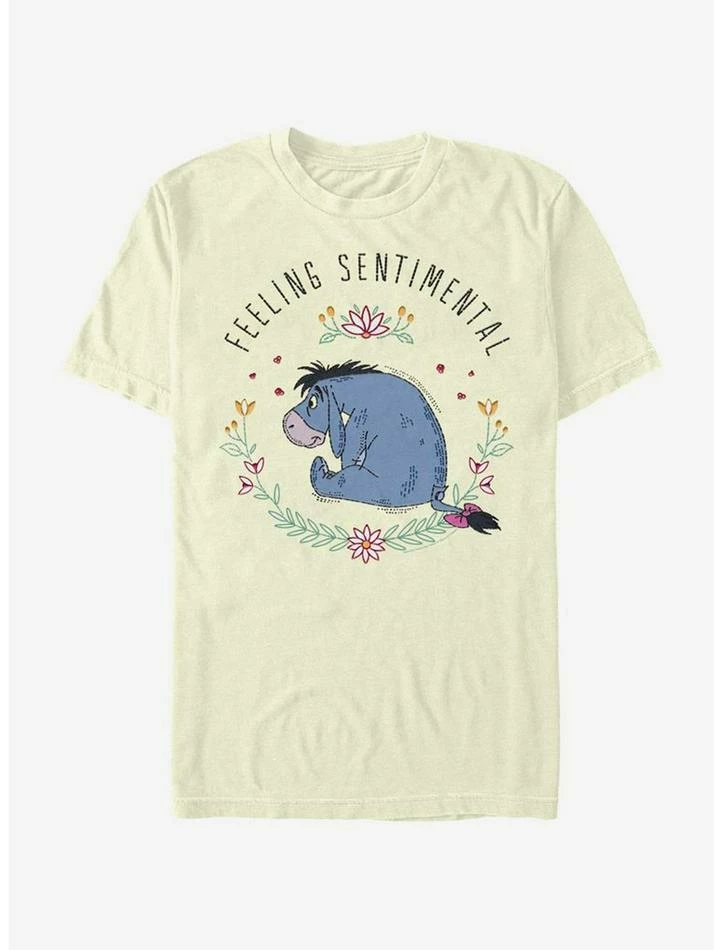 Coupon ⌛ Disney Winnie The Pooh Eeyore Flowers T-Shirt 🎉