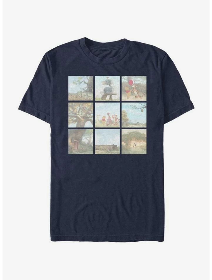 Promo 🎉 Disney Winnie The Pooh Pooh Scenes T-Shirt 🔥 - Image 2