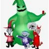 Best Sale 🧨 The Nightmare Before 🎁 Christmas Oogie Boogie And Creatures Inflatable Décor ✔️