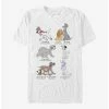 Best Sale 👏 Disney Classic 🐶 Dog Breeds T-Shirt 🥰