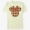 New 😍 Disney Mickey Mouse Fall Plaid Minnie T-Shirt 😍