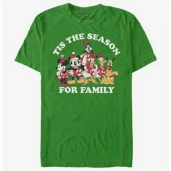 Best Sale 🥰 Disney Mickey Mouse Family Season T-Shirt 🔥