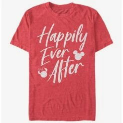 Deals 🔔 Disney Mickey Mouse Happily Ever After T-Shirt 🎉