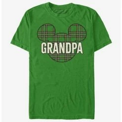 Deals ๐ Disney Mickey Mouse Grandpa Holiday Patch T-Shirt ๐