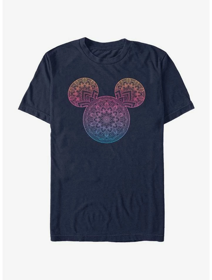 Discount 🌟 Disney Mickey Mouse Mickey Mandala Fill T-Shirt 😀 - Image 3