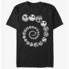 Wholesale 💯 The Nightmare Before 🎄 Christmas Jack Emotions Spiral T-Shirt 🥰