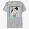 Wholesale 🔔 Disney Pinocchio Do It Tomorrow T-Shirt 😉