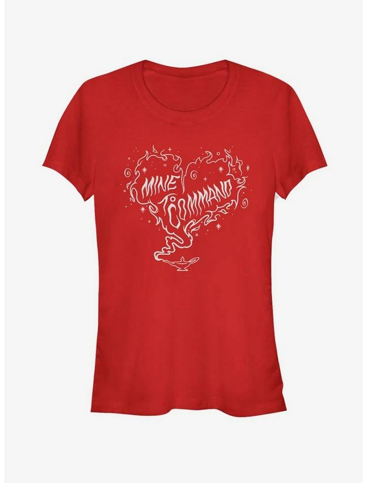 Budget 🔥 Disney Aladdin Mine To Command 👧 Girls T-Shirt 💯 - Image 3