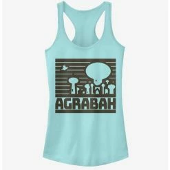 Best deal 🎁 Disney Aladdin Simple Agrabah 👧 Girls Tank 🔔