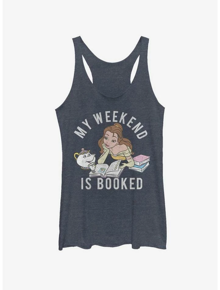 Cheap ๐ Disney Beauty And The Beast Booked ๐ง Girls Tank ๐งจ
