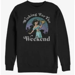 Best Pirce ❤️ Disney Aladdin Weekend Wish Crew Sweatshirt 🛒