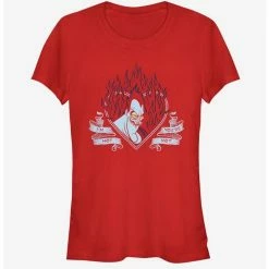 Buy 🎁 Disney Hercules Hades I'm Hot You're Not 👧 Girls T-Shirt ⌛