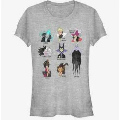 Cheapest ⭐ Disney Villains List 👧 Girls T-Shirt 🛒