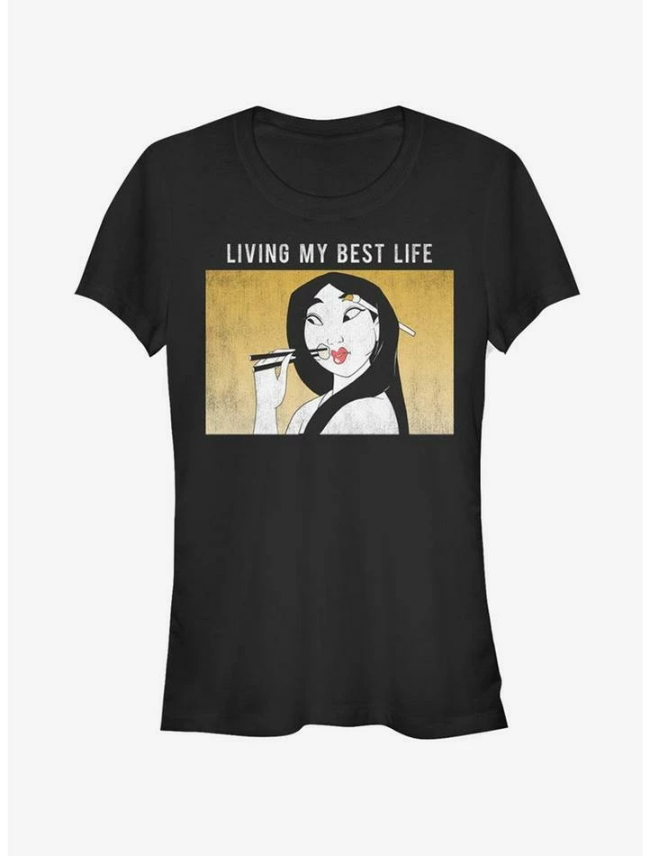 Hot Sale 😀 Disney Mulan Meme 👧 Girls T-Shirt ❤️