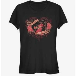 Budget 👍 Disney The Lion King Hunting For Valentines 👧 Girls T-Shirt ✨