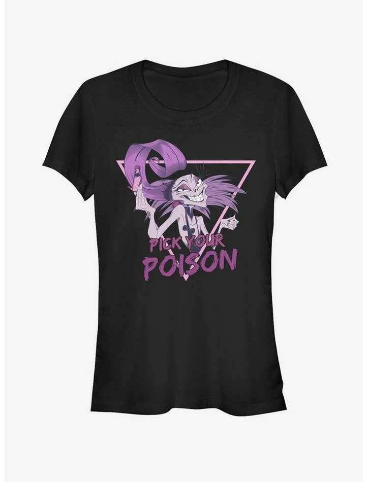 Best Pirce 🎉 Disney The Emperor's New Groove Pick Your Poison 👧 Girls T-Shirt ⌛