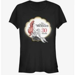 Best deal ✔️ Disney The Little Mermaid Anniversary Logo 👧 Girls T-Shirt 🔔