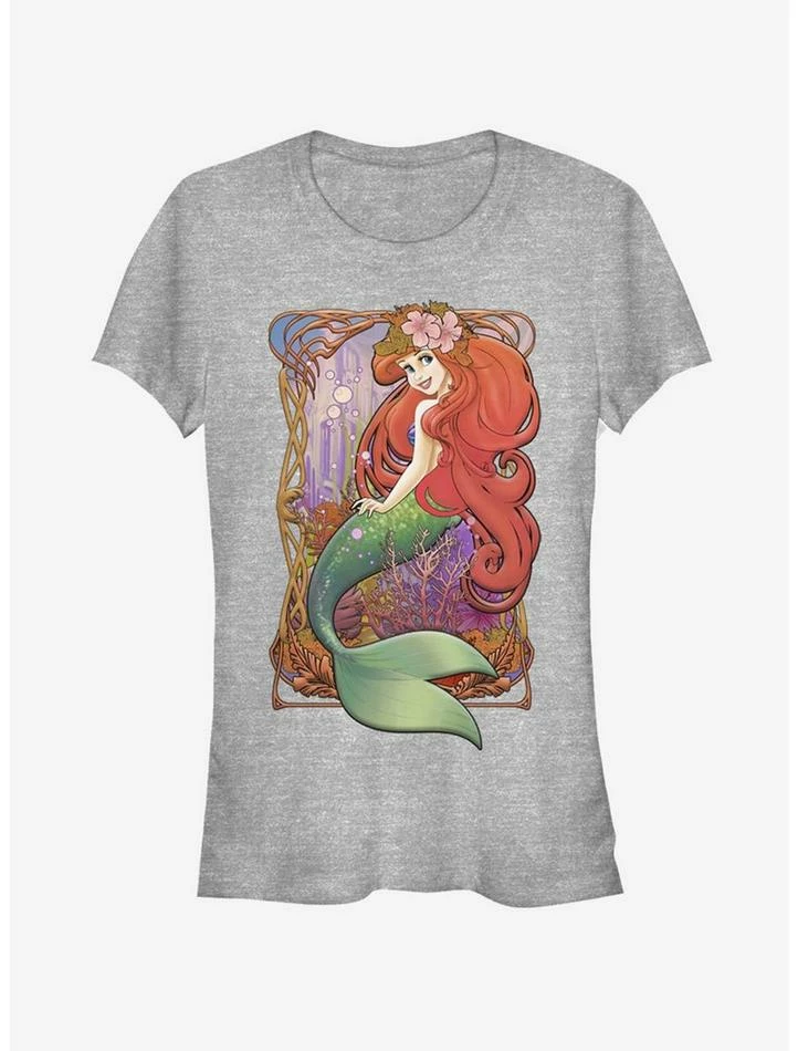 Best Sale โ๏ธ Disney The Little Mermaid Glamorous Ariel ๐ง Girls T-Shirt ๐
