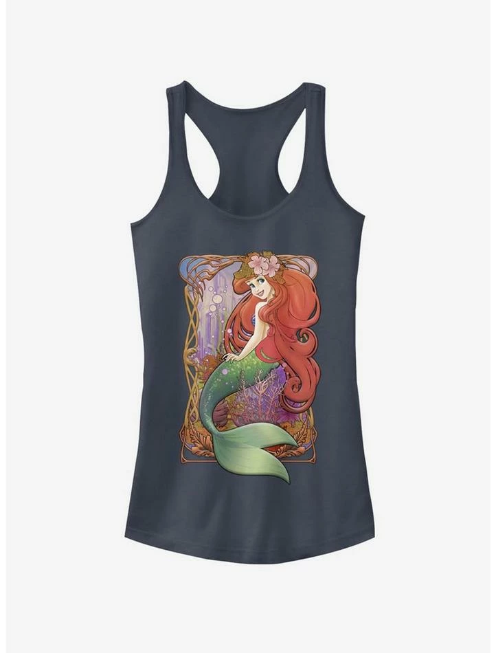 Best Sale 🔔 Disney The Little Mermaid Glamorous Ariel 👧 Girls Tank ✨
