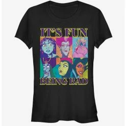 Best reviews of 👏 Disney Villains Villains Squared Up 👧 Girls T-Shirt 👍