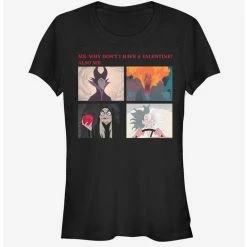 Best reviews of 😀 Disney Villains Valentine Meme 👧 Girls T-Shirt 😍