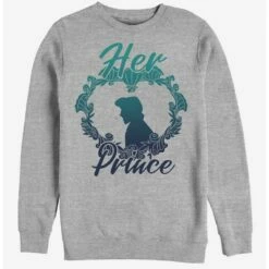 Best deal 🛒 Disney The Little Mermaid Her Prince Crew Sweatshirt ⌛
