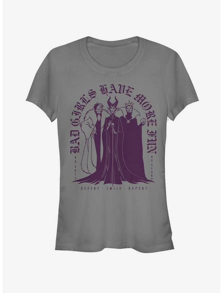 Best Pirce ✔️ Disney Villains Bad 👧 Girls Arch 👧 Girls T-Shirt 🔔