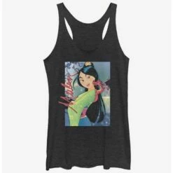 Budget 🔔 Disney Mulan Classic Photo 👧 Girls Tank 🧨