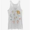Brand new 👏 Disney Princess Sidekick Doodle 👧 Girls Tank ⭐