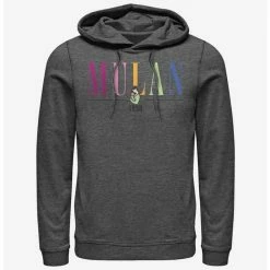 Wholesale 🛒 Disney Mulan Colorful Title Hoodie 🎁