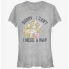 New 🔔 Disney Sleeping Beauty Need A Nap 👧 Girls T-Shirt 💯