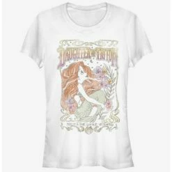 Coupon 🔔 Disney The Little Mermaid Romatic Ariel 👧 Girls T-Shirt 🥰