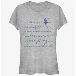 Best reviews of ✔️ Disney The Little Mermaid The Girl Who 👧 Girls T-Shirt 🎁