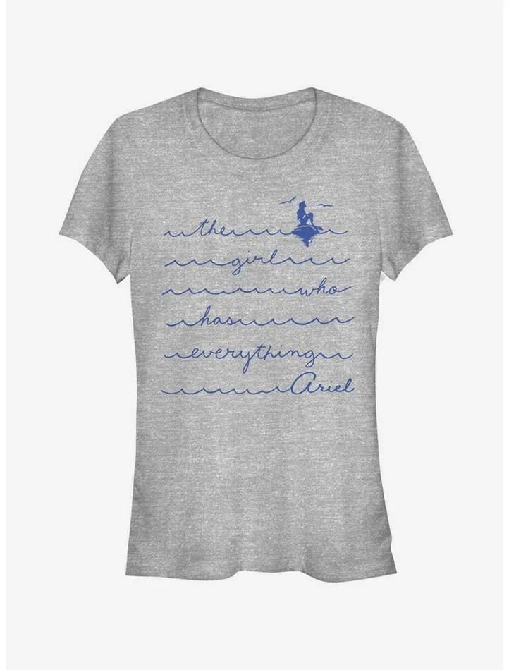 Best reviews of โ๏ธ Disney The Little Mermaid The Girl Who ๐ง Girls T-Shirt ๐