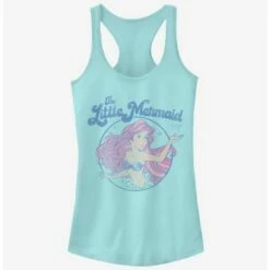 Hot Sale 🎉 Disney The Little Mermaid Faded Ariel 👧 Girls Tank ❤️
