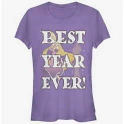 Best Pirce ✨ Disney Tangled Rapunzel Best Year 👧 Girls T-Shirt ❤️