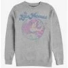 Best Pirce 🥰 Disney The Little Mermaid Faded Ariel Crew Sweatshirt 🤩