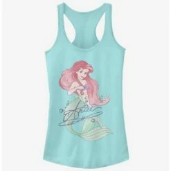 Best reviews of ⭐ Disney The Little Mermaid Signed Ariel 👧 Girls Tank 🧨