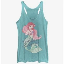 Best Pirce 👏 Disney The Little Mermaid Signed Ariel 👧 Girls Tank ✨
