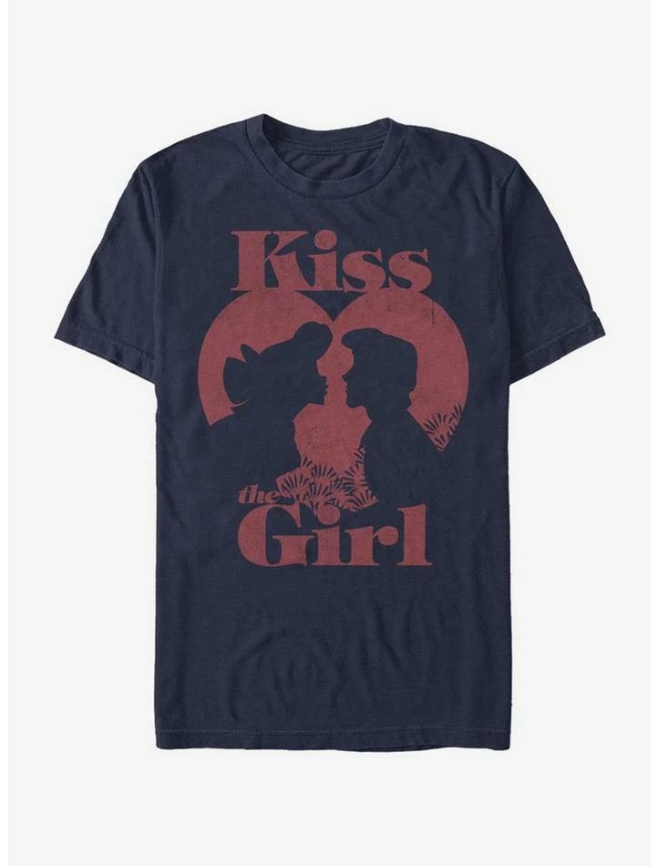 Coupon ๐ Disney The Little Mermaid Kiss The Girl T-Shirt ๐คฉ