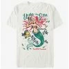 Best Sale 👍 Disney The Little Mermaid Doodle T-Shirt 🎉