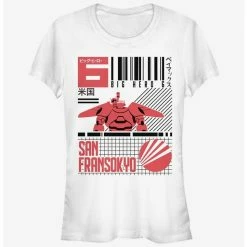 Promo 😀 Disney Big Hero 6 San Fransokyo Pride 👧 Girls T-Shirt 🤩