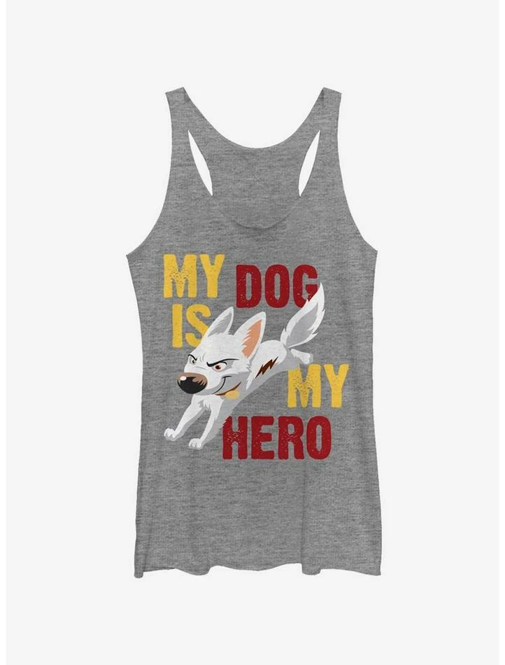 Cheap 😀 Disney Bolt Hero 🐕 Dog 👧 Girls Tank 😀
