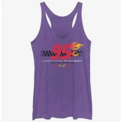 Discount 💯 Disney Pixar Cars Flaming Ninety Five 👧 Girls Tank 🥰