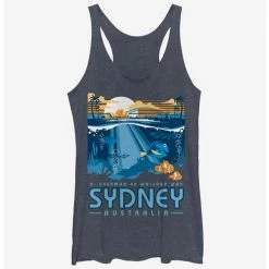 Hot Sale 🎁 Disney Pixar Finding Nemo Wallaby Way Sydney 👧 Girls Tank 🎁